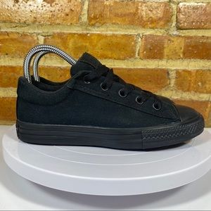 🧱Converse ALL STAR Low Black Thick Tongue